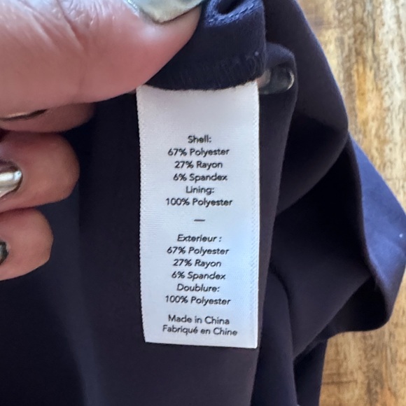 Likely Marena Strapless tube colorblock  fitted Dress pink blue NWT size 2 - Picture 7 of 9